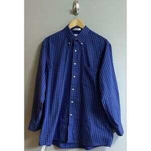 Van Heusen Pinpoint Oxford Dress Shirt, 16 1/2, 32/33